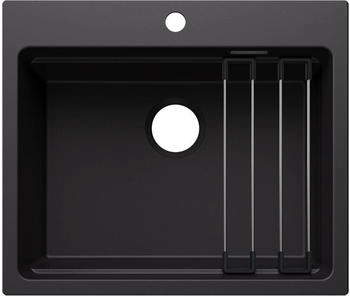 Blanco Einbaubecken ETAGON 6 Silgranit InFino schwarz