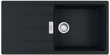 Franke Einbausp&uuml;le Centro CNG 611-100 Fragranit Black Matt