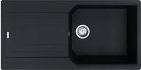 Franke 114.0682.527, Franke Fragranitsp&uuml;le UBG 611-100 Black Matt Drehknopf