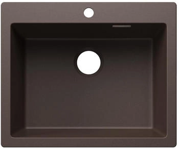 Blanco Einbausp&uuml;le PLEON 6 Split Silgranit InFino Ablaufsystem caf&eacute;