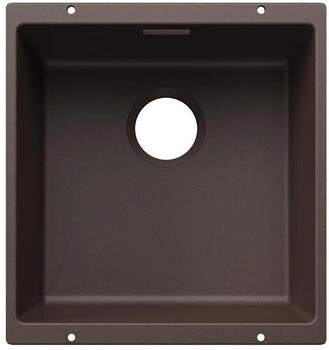 Blanco Unterbaubecken SUBLINE 400-U Silgranit InFino caf&eacute;