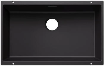 Blanco Unterbaubecken SUBLINE 700-U Silgranit InFino schwarz