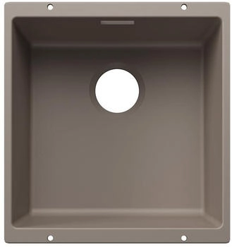 Blanco Unterbaubecken SUBLINE 400-U Silgranit InFino tartufo
