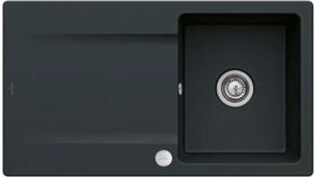 Villeroy & Boch Siluet 50 Flat Exzenterbet&auml;tigung R7 Pure Black (33352FR7)
