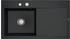 Villeroy & Boch Subway Style 50 Becken links Exzenterbetätigung R7 Pure Black (335202R7)