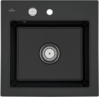 Villeroy & Boch Subway 50 S Exzenterbet&auml;tigung R7 Pure Black (331502R7)