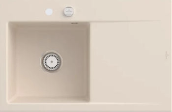 Villeroy & Boch Subway Style 45 FU Ivory Exzenterbetätigung Becken links (334802FU)