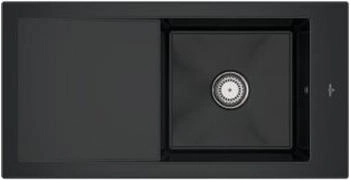 Villeroy & Boch Timeline 60 Handbet&auml;tigung R7 Pure Black (679001R7)
