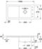 Villeroy & Boch Timeline 60 Handbetätigung R7 Pure Black (679001R7)