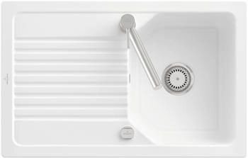 Villeroy & Boch Linara 45 Exzenterbet&auml;tigung R1 Wei&szlig; alpin gl&auml;nzend (338402R1)