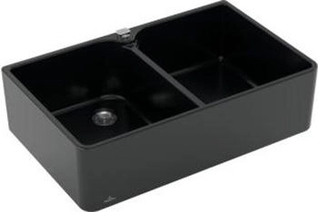 Villeroy & Boch Sp&uuml;lstein 80 X Exzenterbet&auml;tigung R7 Pure Black (638002R7)