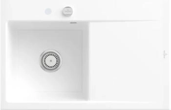 Villeroy & Boch Subway Style 45 R1 Wei&szlig; Alpin gl&auml;nzend Exzenterbet&auml;tigung Becken links (334802R1)