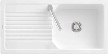 Villeroy & Boch Linara 60 Flat Handbet&auml;tigung R1 Wei&szlig; alpin gl&auml;nzend (33861FR1)