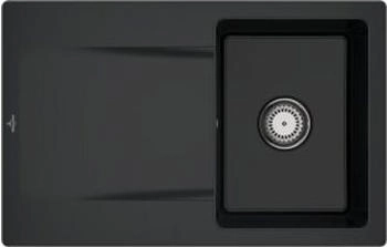 Villeroy & Boch Siluet 45 Handbet&auml;tigung R7 Pure Black (333401R7)