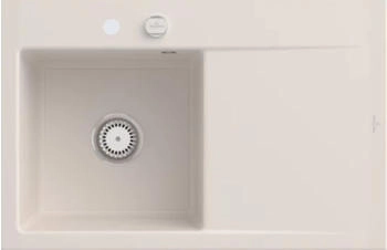 Villeroy & Boch Subway Style 45 KR Crema gl&auml;nzend Exzenterbet&auml;tigung Becken links (334802KR)