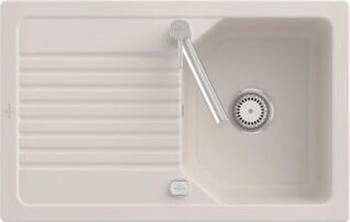 Villeroy & Boch Linara 45 Flat Handbet&auml;tigung KG Snow White gl&auml;nzend (33841FKG)