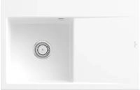 Villeroy & Boch Subway Style 45 Einbausp&uuml;le, Ablaufgarnitur mit Handbet&auml;tigung,