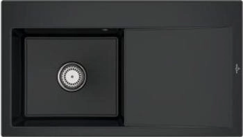 Villeroy & Boch Subway Style 50 Becken links Handbet&auml;tigung R7 Pure Black (335201R7)
