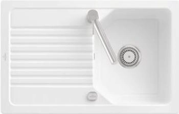 Villeroy & Boch Linara 45 Flat Exzenterbet&auml;tigung KG Snow White gl&auml;nzend (33842FKG)