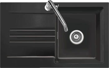 SystemCeram Kara 85 Handbet&auml;tigung Nero 68 gl&auml;nzend
