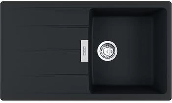 Franke Einbausp&uuml;le Centro CNG 611-86 Fragranit Black Matt