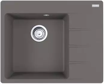 Franke Centro CNG 611-62 A Steingrau Becken links