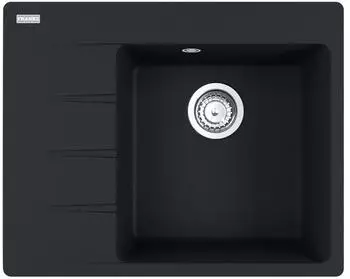 Franke Centro CNG 611-62 A Black Matt Becken rechts