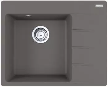 Franke Centro CNG 611-62 A Schiefergrau Becken links