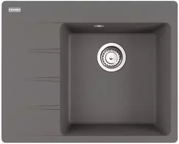 Franke Centro CNG 611-62 A Schiefergrau Becken rechts