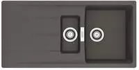 Franke 114.0715.511, Franke Fragranitsp&uuml;le CNG 651-100 Schiefergrau Drehknopf