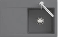 Villeroy & Boch Subway Style 45 FLAT fl&auml;chenb&uuml;ndige Sp&uuml;le, Ablaufgarnitur mit