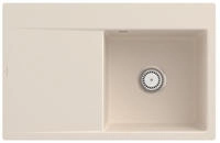 Villeroy & Boch Subway Style 45 FLAT fl&auml;chenb&uuml;ndige Sp&uuml;le, Ablaufgarnitur mit