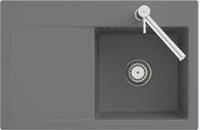 Villeroy & Boch Subway Style 45 FLAT fl&auml;chenb&uuml;ndige Sp&uuml;le, Ablaufgarnitur mit