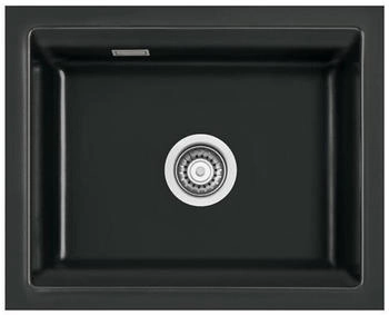 SystemCeram Kara 57 F/o Exzenterbet&auml;tigung Standard Nero 68 gl&auml;nzend
