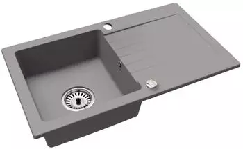 Faizee Möbel Granitspüle Athena 75 × 44 grau