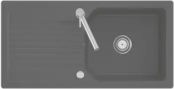 Villeroy & Boch Linara 60 Einbausp&uuml;le 1000&times;510mm Snow White CeramicPlus (338600KG)