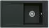 Villeroy & Boch Timeline 50 Flat Küchenspüle 865x475mm Pure Black (33071FR7)