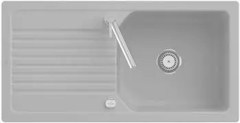 Villeroy & Boch Linara 60 Flat fl&auml;chenb&uuml;ndige K&uuml;chensp&uuml;le Pure Black (33862FR7)