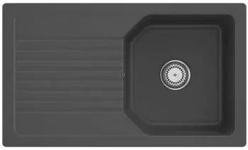 Villeroy & Boch Linara 50 K&uuml;chensp&uuml;le 860x510mm Graphit (338501i4)