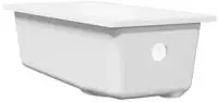 vidaXL K&uuml;chensp&uuml;le Wei&szlig; 21 x 44 x 14 cm Granit