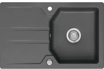 SystemCeram Solva 80 Keramiksp&uuml;le Einbau Schiefer (50220285)