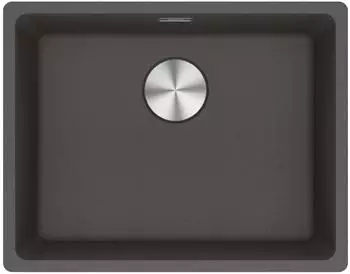 Franke Maris MRG 110-52 Unterbaubecken Fragranit Schiefergrau Druckknopfventil (125.0715.495)