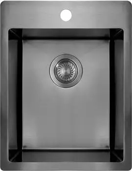Deante Olfato Precious Edelstahlsp&uuml;le 50,5x39cm Graphit (ZPOD10E)