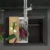 Villeroy & Boch Subway Style 60 S Küchenspüle 600x510mm Pure Black (336601R7)