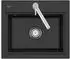 Villeroy & Boch Subway Style 60 S Einbauspüle Keramik Pure Black 500x510mm (336A01R7)