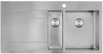 Caressi CAPP1534ABR Einbausp&uuml;le Edelstahl, Becken rechts (CAPP1534ABR)