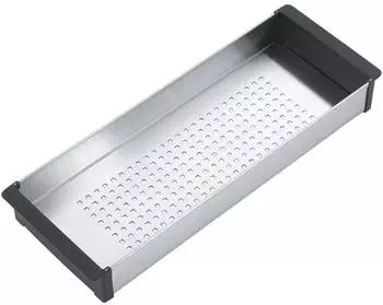 Franke Abtropfbecken geb&uuml;rsteter Edelstahl, Kunststoffgriffe (112.0394.981)