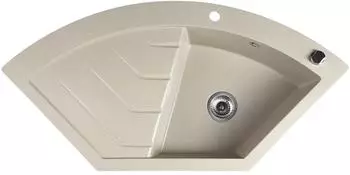 Sapho Granitsp&uuml;le 114x58cm, Beige (GR1932)