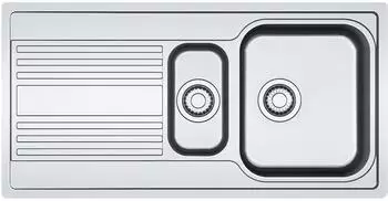Franke Rapid RPX 251-100 Einbausp&uuml;le Edelstahl geb&uuml;rstet Slimtop (127.0371.769)