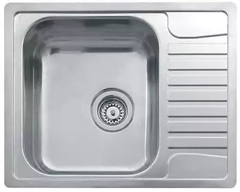 Reginox Admiral 40 (L) Einbausp&uuml;le Edelstahl (304) ohne &Uuml;berlauf (R25444)